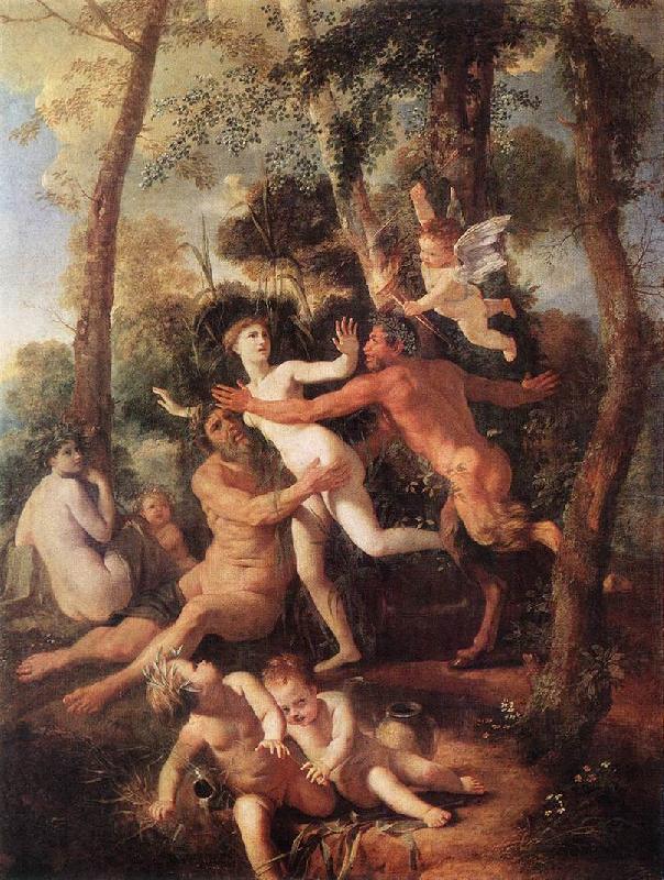 Pan and Syrinx fh, POUSSIN, Nicolas